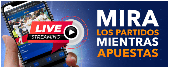 Apuestas en vivo y transmisiones en Yajuego