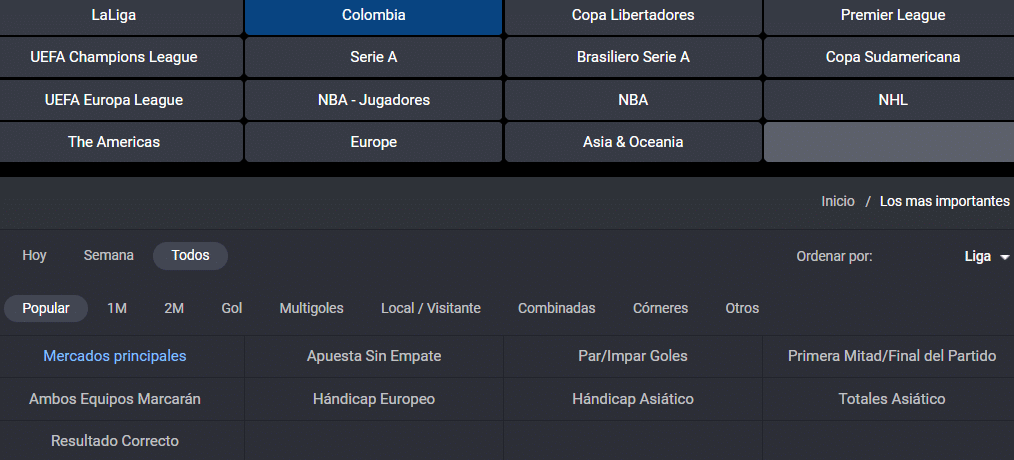 Apuestas deportivas
